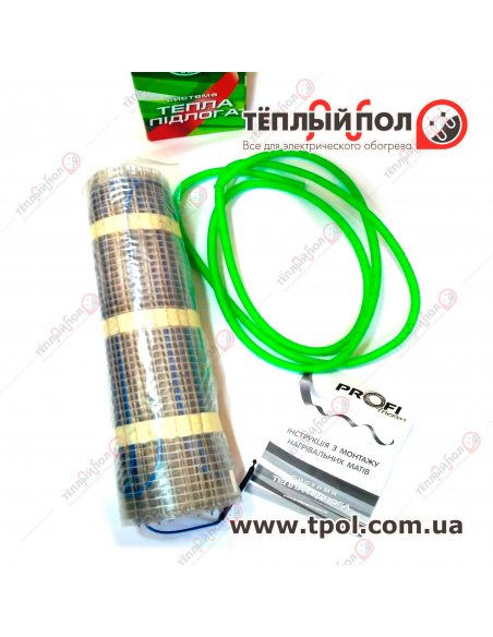 10,0 м² (9,8-11,5 м²) ProfiTherm MAT 1500Вт 0.5х20м ☀☀☀ Теплый
