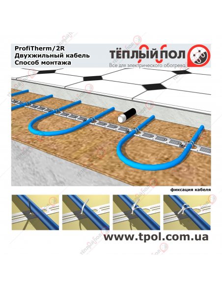 (11,2-14,2 м²) ProfiTherm/2R 2600/19 ☀☀☀ Теплый пол