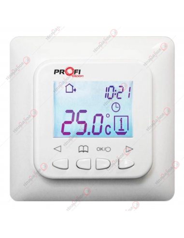 PROFiTherm EX-PRO (терморегулятор программируемый) с датчиком температуры пола - внешний вид